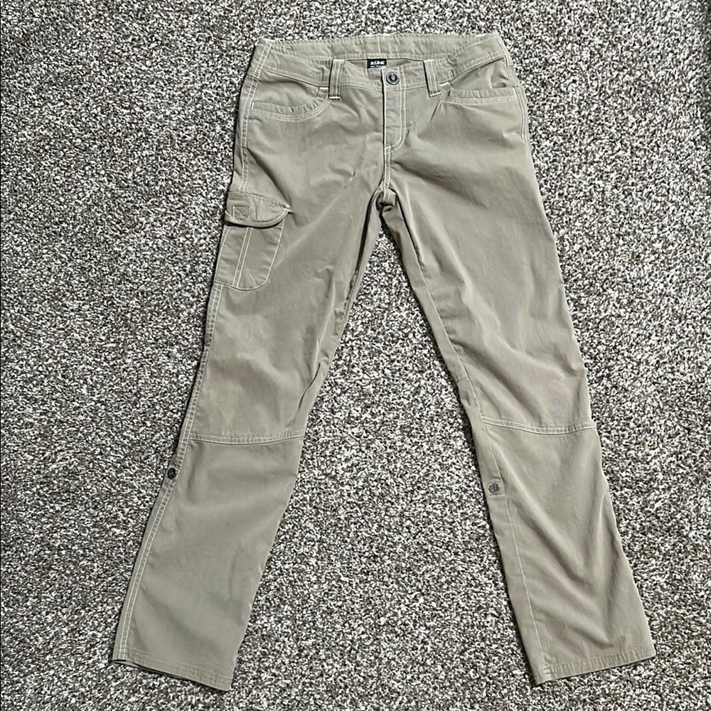 Kuhl Tan Casual Bottoms with Sturdy Fabric girls size large